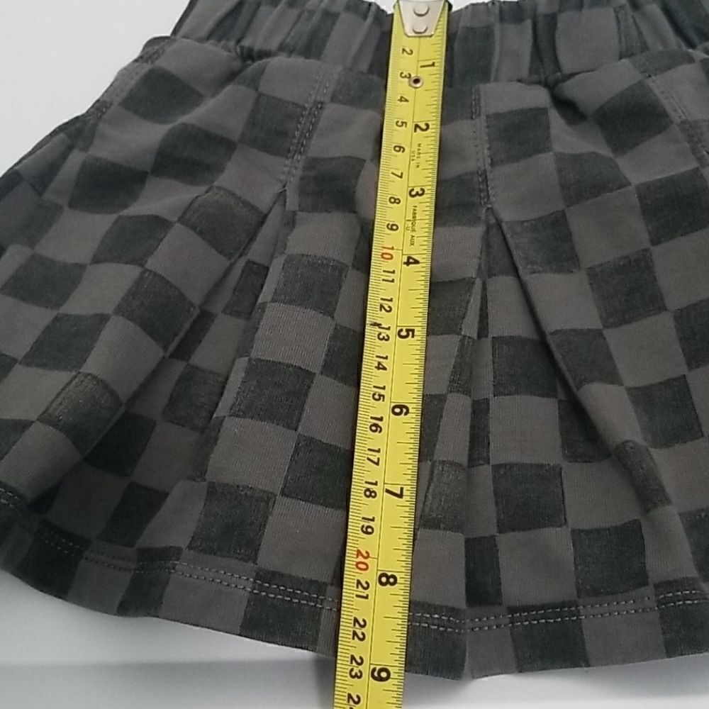 SALE! TEA COLLECTION DISTRESSED PLAID SKIRT SZ.2 - Picture 5 of 5